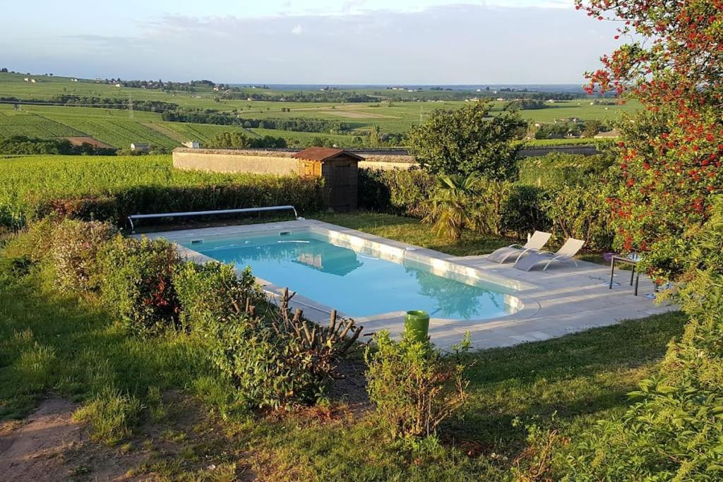 Apartamento Au Coeur Des Vignes Moulin A Vent La Chapelle-de-Guinchay Exterior foto